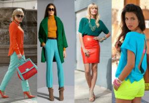 Модные оттенки и цветовые сочетания в женской одежде, тенденции 2019 года